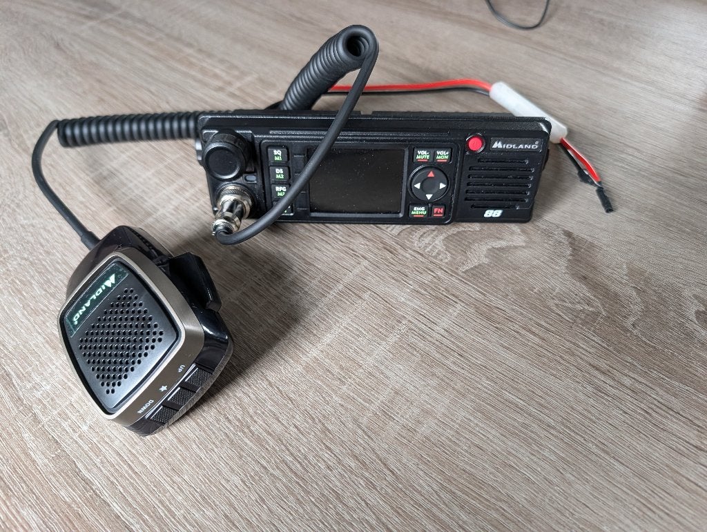 Midland M88 27mc bak, Verzenden, Zo goed als nieuw, Zender en Ontvanger