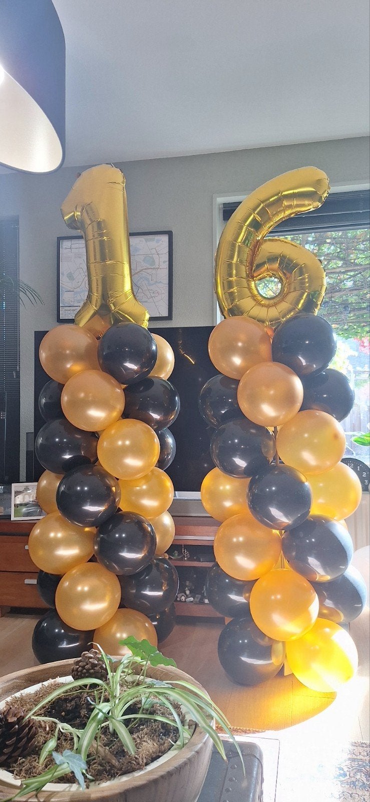 2 ballonnenpilaren te huur voor €50, Ophalen, Zo goed als nieuw, Verjaardag