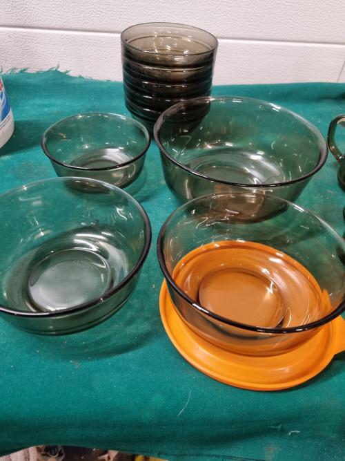 arcoroc servies onderdelen bruin glas, Ophalen of Verzenden, 'T Olde Gre-j, Info@toldegrej.nl, Endepoelstraat 20f Didam