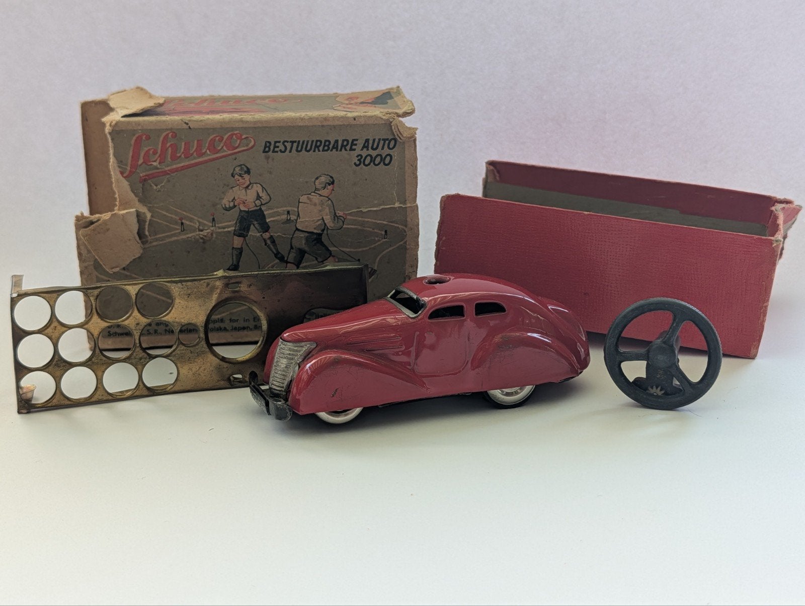 Schuco Bestuurbare Auto 3000 - Vintage Speelgoedauto, Ophalen of Verzenden