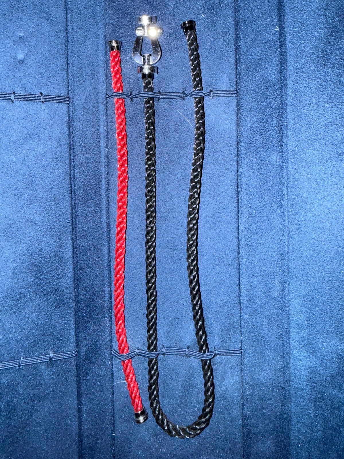 Fred Armband met verwisselbare koorden maat 18, Ophalen, Zo goed als nieuw, Overige kleuren, Goud