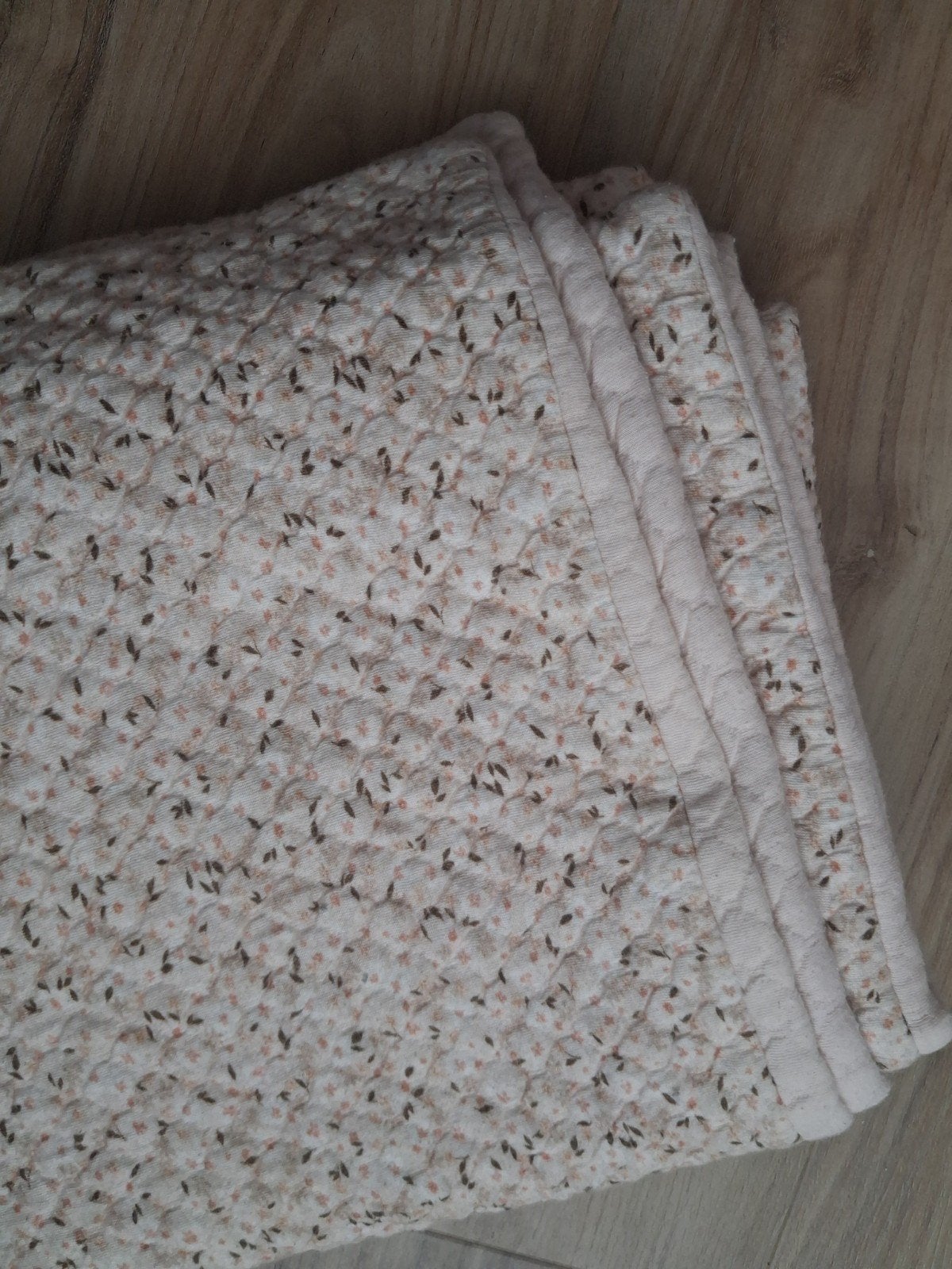 Yumi Baby Ledikantdeken - Bloemenprint, Wasbaar, Gebruikt, Meerkleurig, Deken