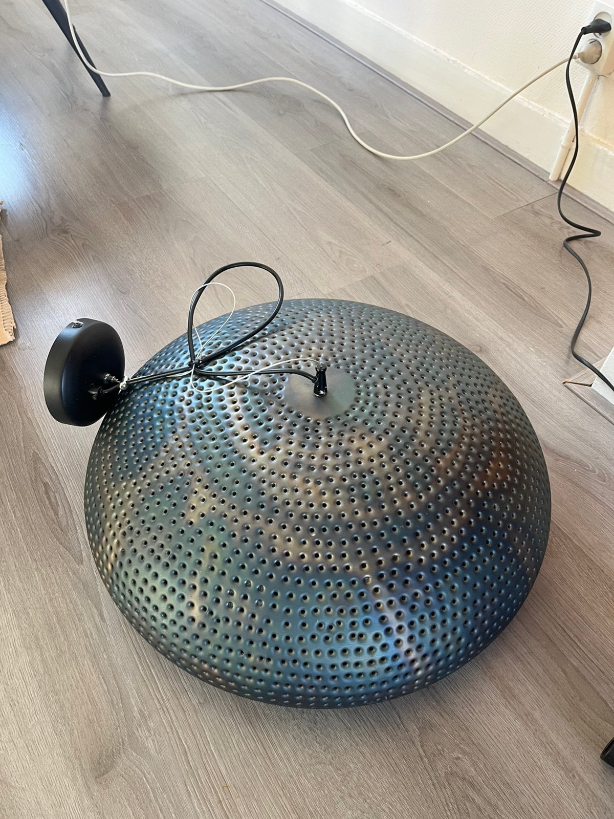 Leuke hanglamp, Huis en Inrichting, Lampen | Hanglampen, Ophalen, Zo goed als nieuw, Minder dan 50 cm