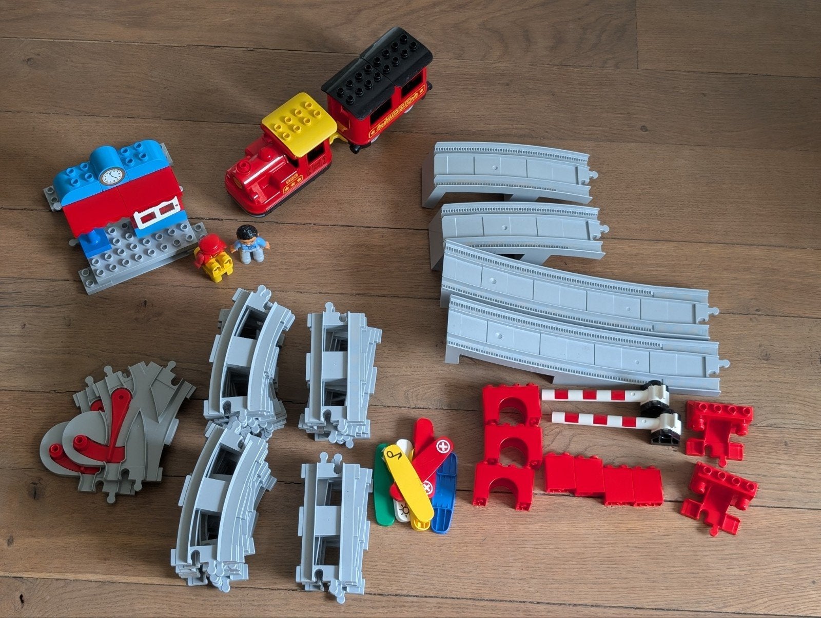 Lego duplo stoomtrein, Ophalen of Verzenden, Zo goed als nieuw