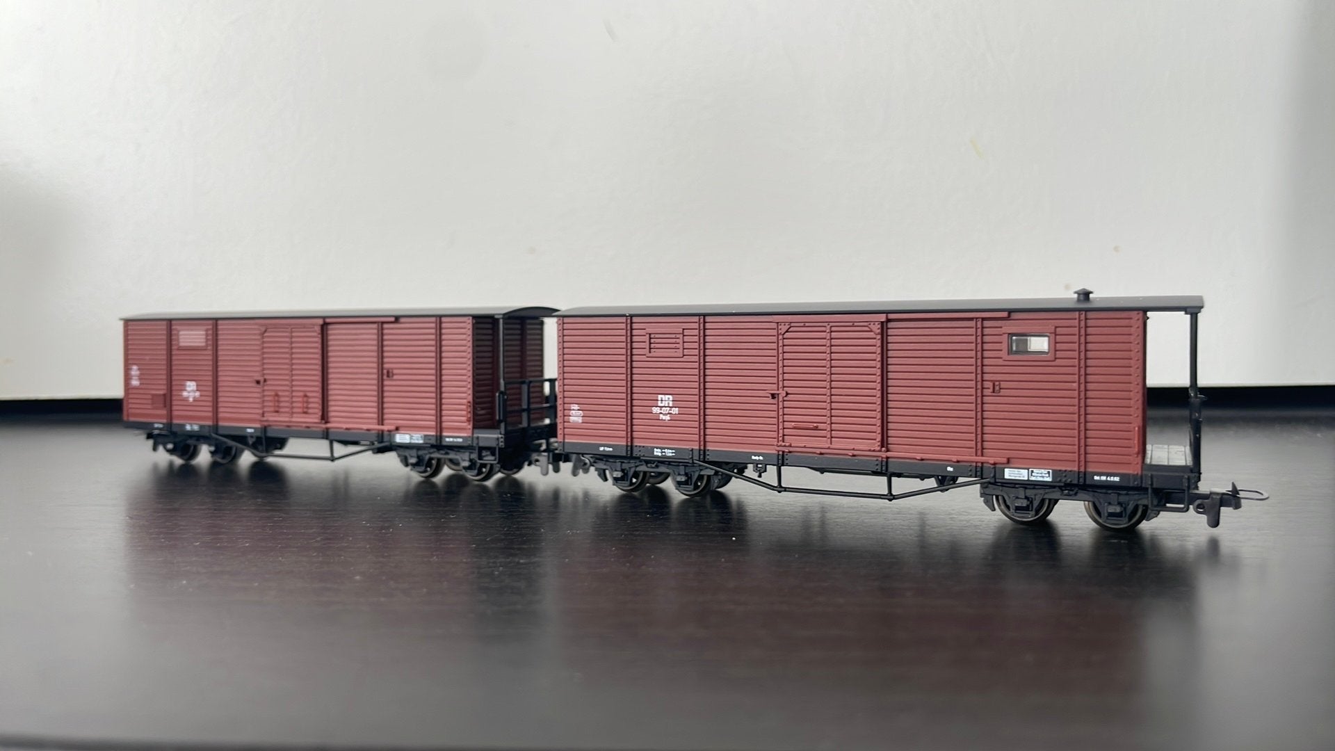Tillig 15941 H0m smalspoor DR goederenwagen set Ep.III, Overige merken, Gelijkstroom, Wagon, Ophalen of Verzenden