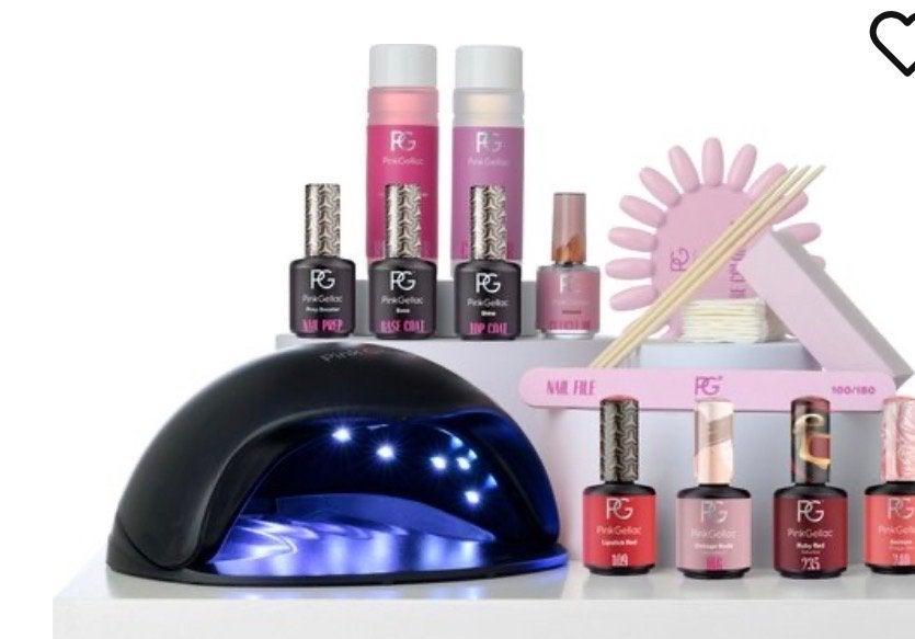 Pink Gellac Starterspakket Premium Elegant + extra's, Ophalen of Verzenden, Zo goed als nieuw, Overige typen