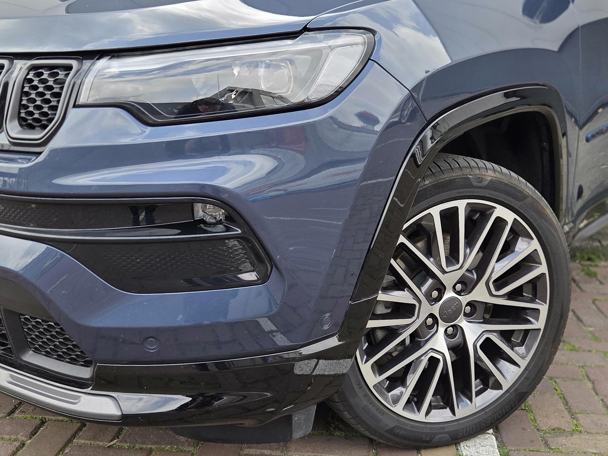 Jeep Compass 4xe 240 Plug-in Hybrid Electric Summit | Apple-, Automaat, 4 cilinders, Blauw, Bedrijf
