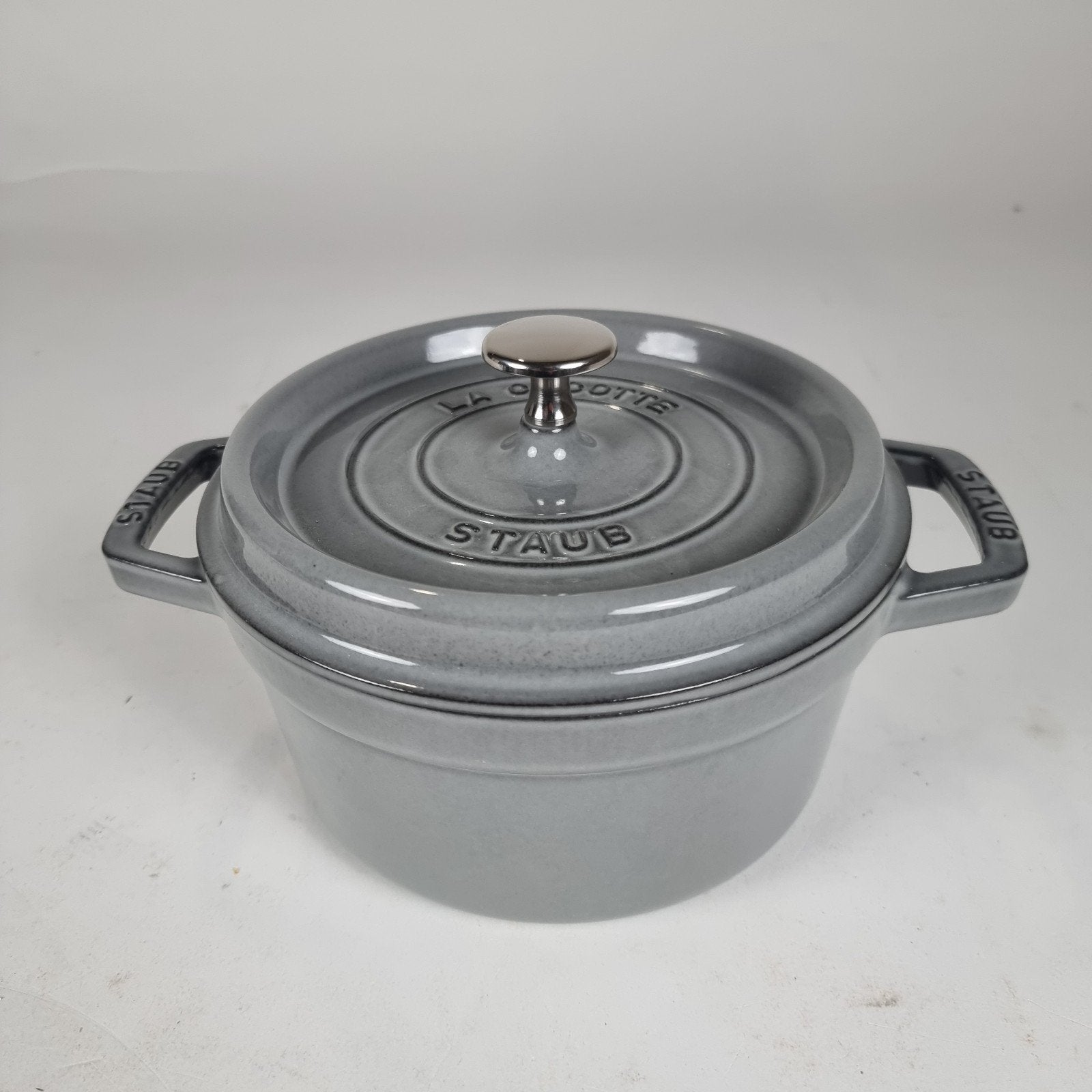 Staub Braadpan Ø 20 cm 2,2 L grafietgrijs, Ophalen, Nieuw, Zwilling, Braadpan