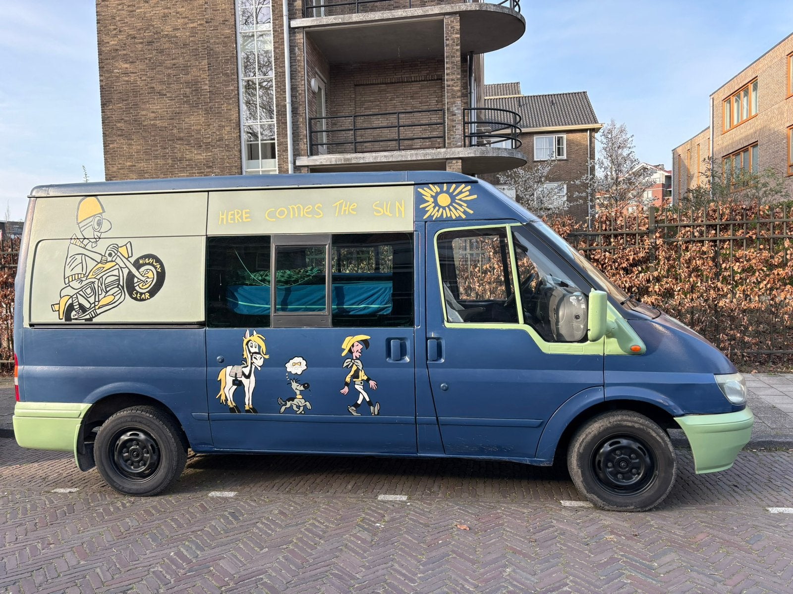 Camper – recente APK – volledig omgebouwd — reparatie nodig, Standaard zit, Ford, Tot en met 2, Particulier