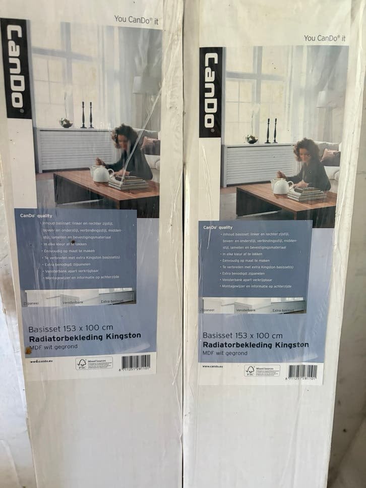 Cando Radiatorombouw Kingston 153x100 (2x nieuw, 1x gebruikt, Ophalen, Overige typen, Nieuw, 150 cm of meer