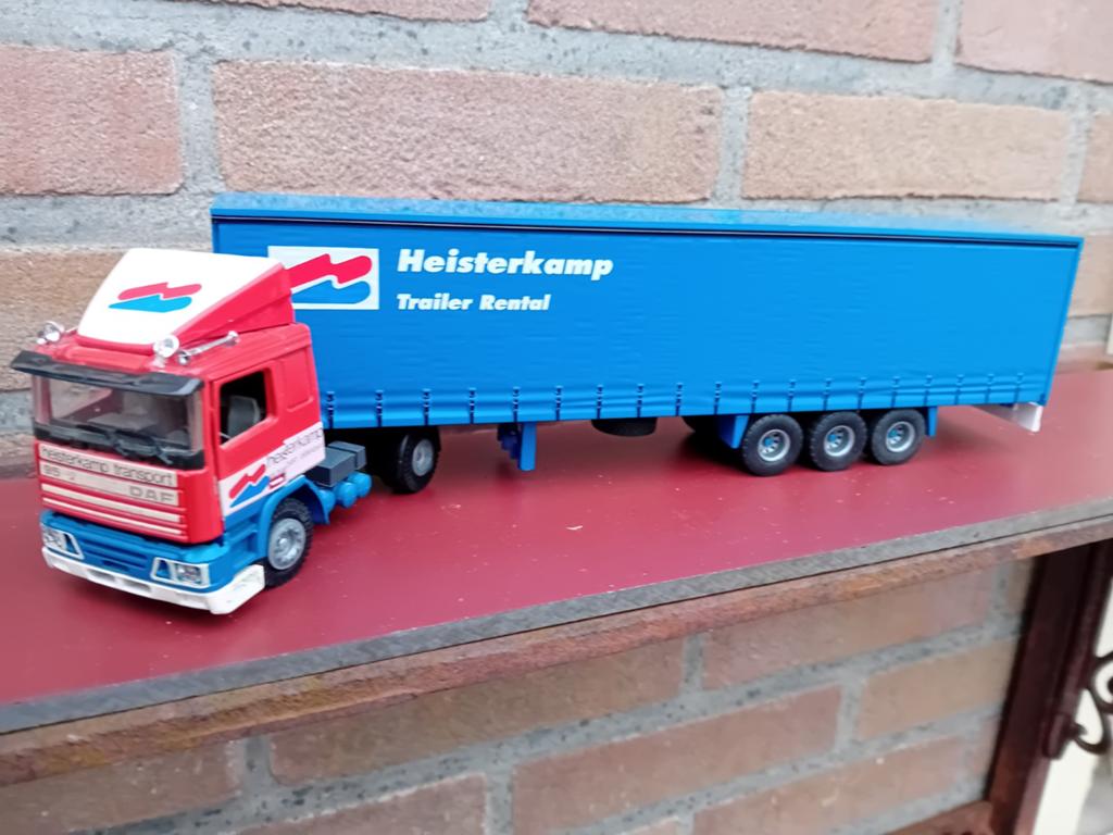 Tekno Daf95 met oplegger Heisterkamp, Ophalen of Verzenden, Zo goed als nieuw, Bus of Vrachtwagen, Tekno