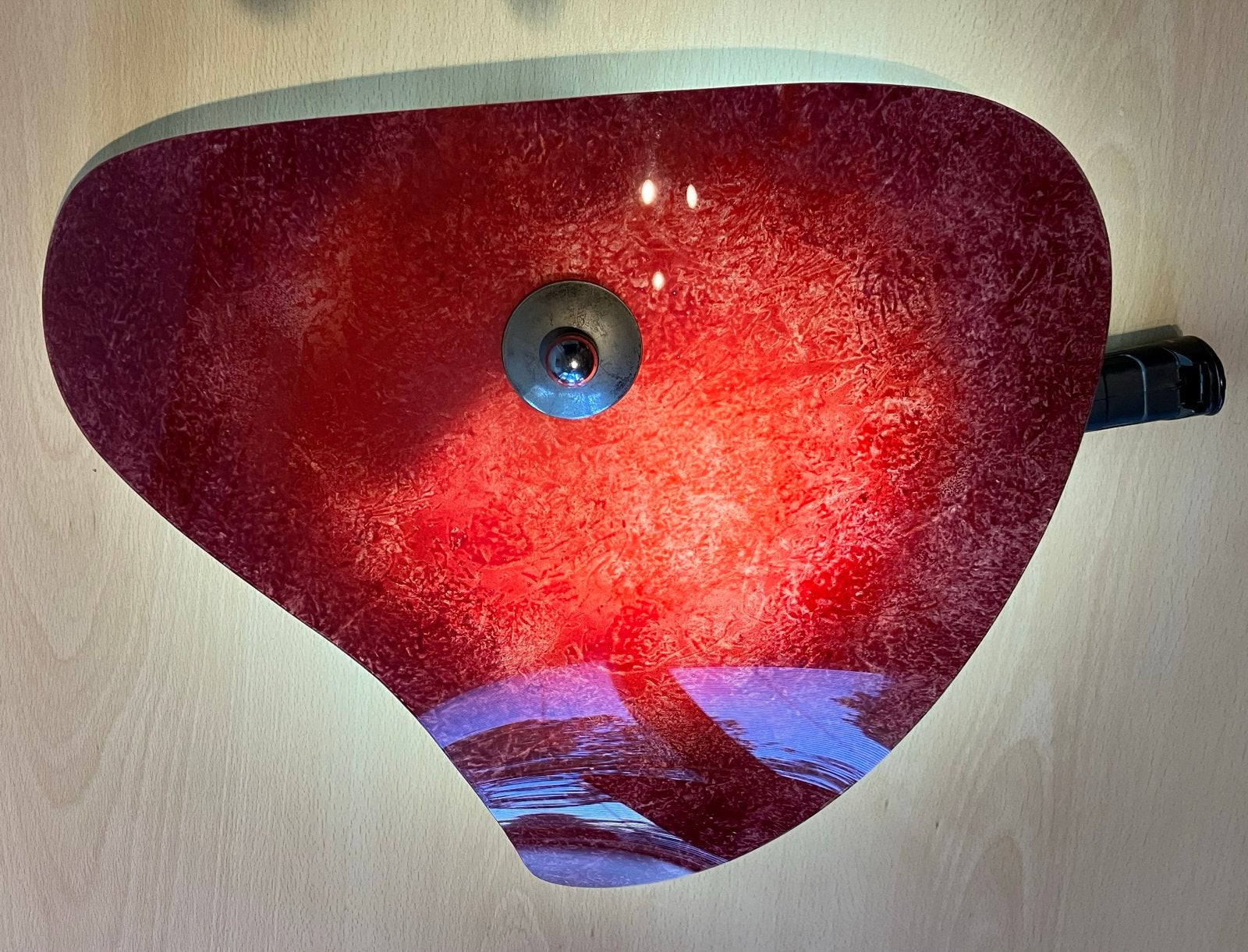 Unieke design Plafond/Wandlamp Queens Gallery Utrecht, Ophalen, Modern, E14 (klein), 45 cm