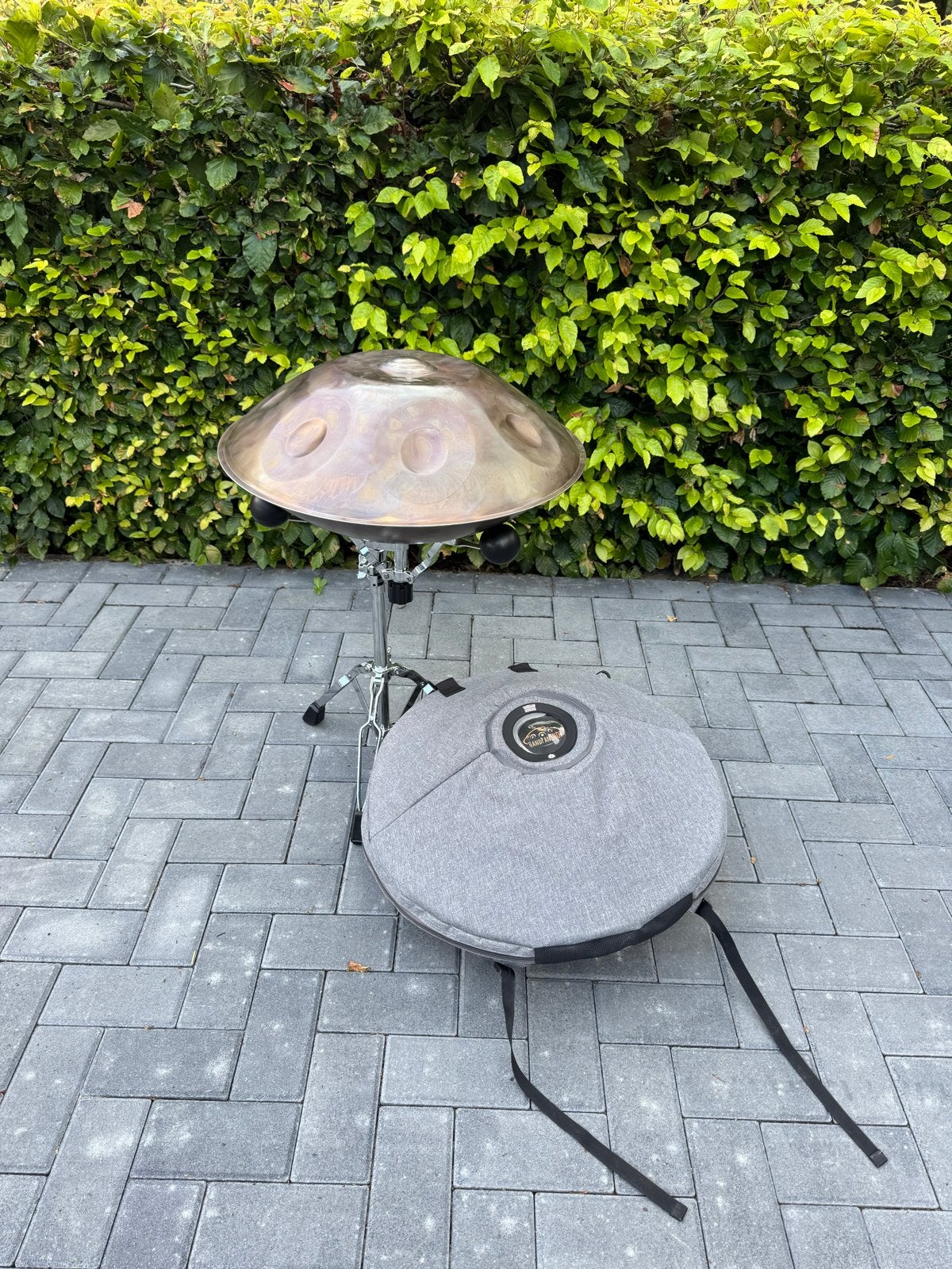 Timbre Handpan Amara B-Celtic 9 noten met accessoires, Ophalen, Zo goed als nieuw, Melodische percussie