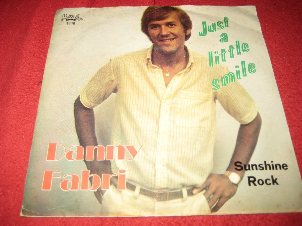 Danny Fabri: Just a little smile, Ophalen of Verzenden, Zo goed als nieuw, Pop, Single