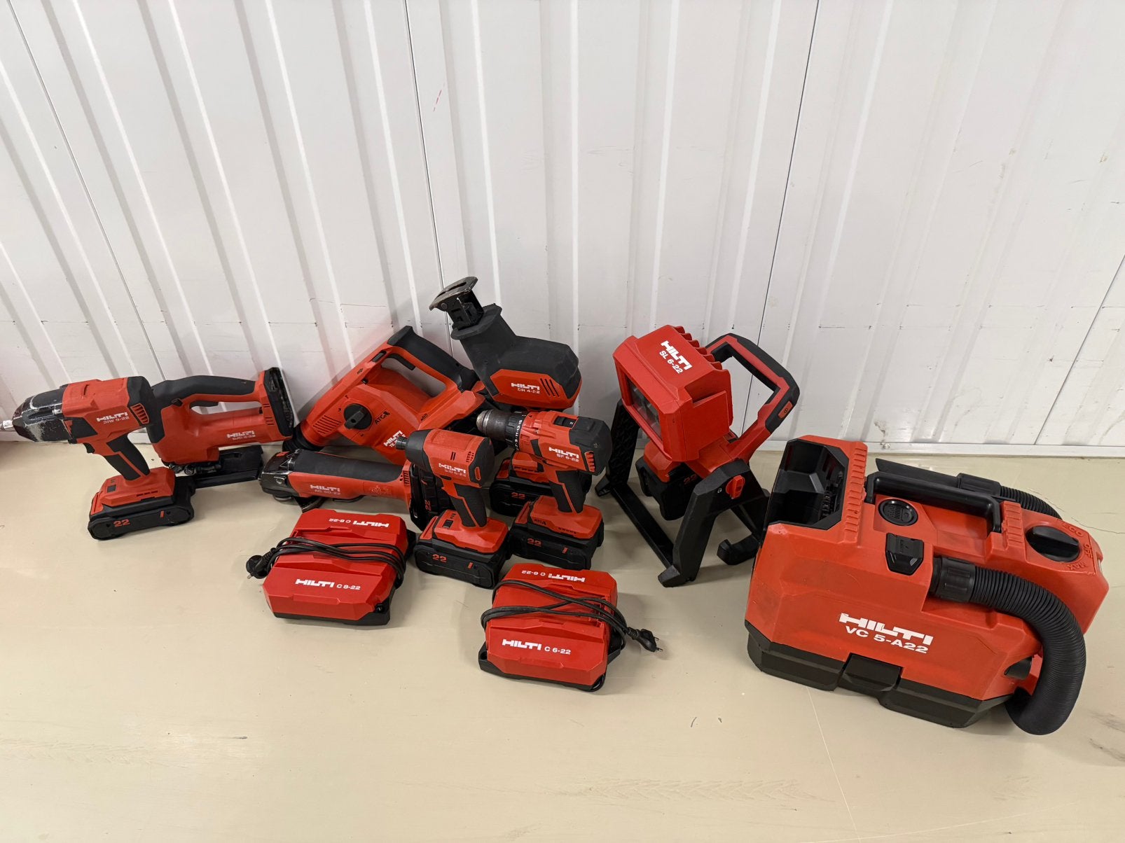 Grote Hilti Nuron set, Ophalen of Verzenden, Zo goed als nieuw