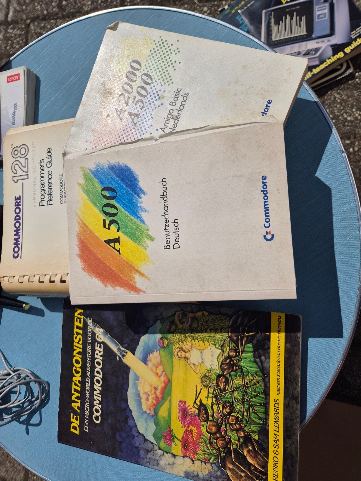 Vintage Commodore Boeken: A500, A2000, C128, C64, Boeken, Informatica en Computer, Gelezen, Programmeertaal of Theorie, Ophalen of Verzenden