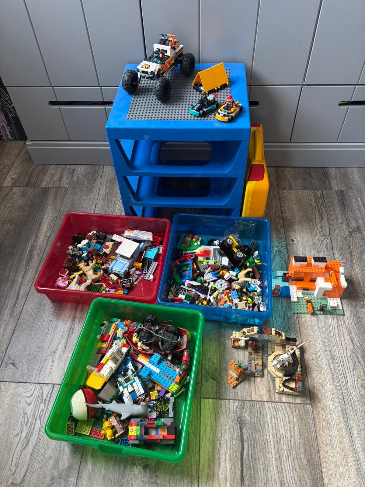 LEGO partij met diverse sets, Ophalen, Gebruikt, Overige merken