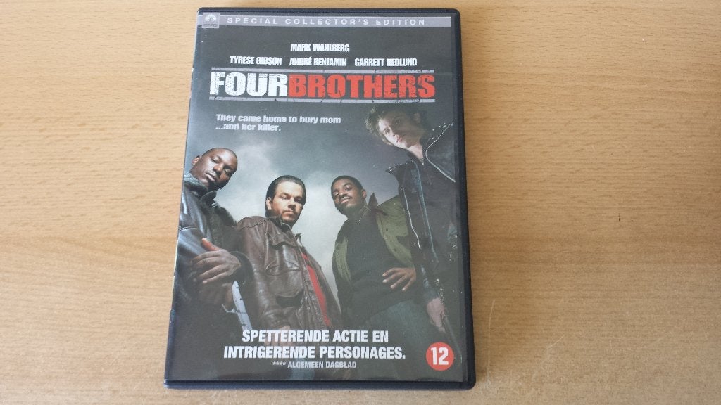 Four Brothers - Mark Wahlberg, Tyrese Gibson, etc., Vanaf 12 jaar, Ophalen of Verzenden, Zo goed als nieuw, Actie
