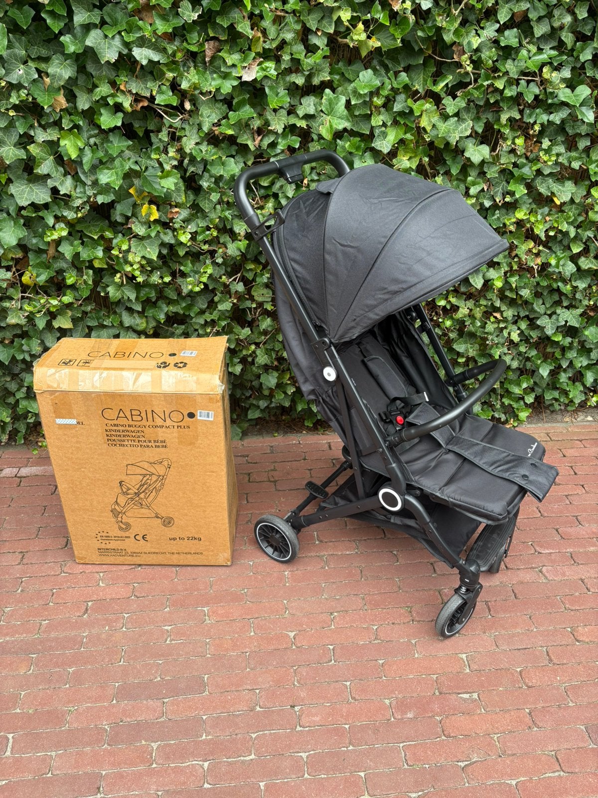 Cabino Buggy Compact PLUS + Makkelijk Inklapbaar, !, Gebruikt, !, Verstelbare rugleuning