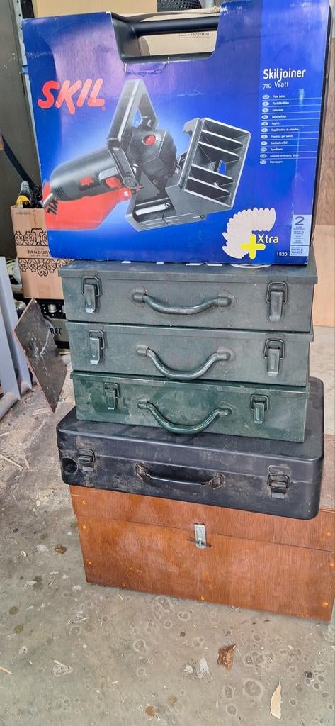 Partij goed werkende machines, incl. nieuwe lamellenfrees, Doe-het-zelf en Verbouw, Gereedschap | Freesmachines, Nieuw, Elektrisch
