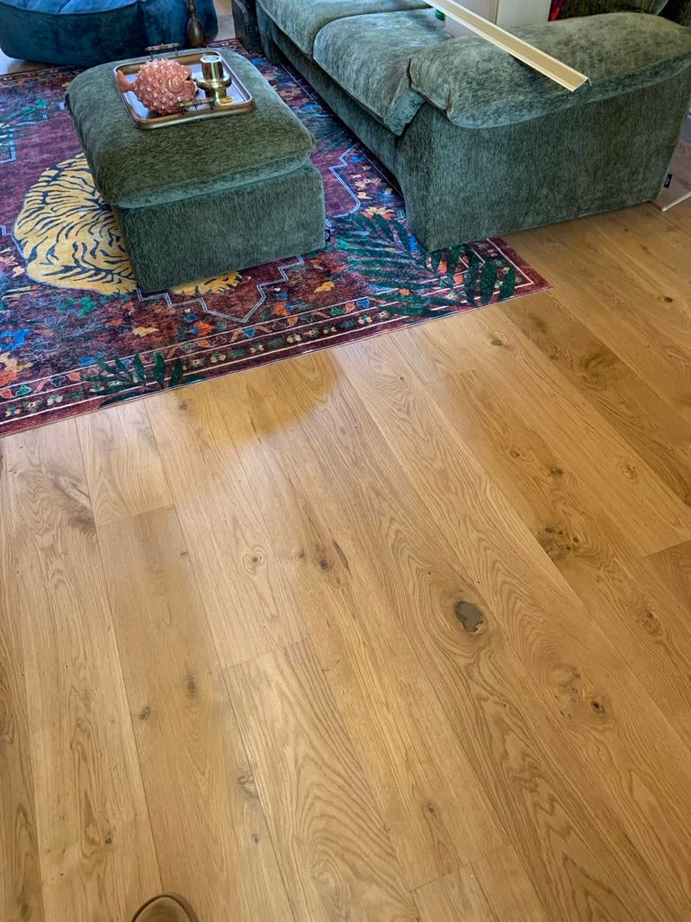 Restpartij eiken rustiek parket 8m² - Cibo vloeren, Doe-het-zelf en Verbouw, Vloerdelen en Plavuizen, Nieuw, 5 tot 10 m², 10 tot 30 cm