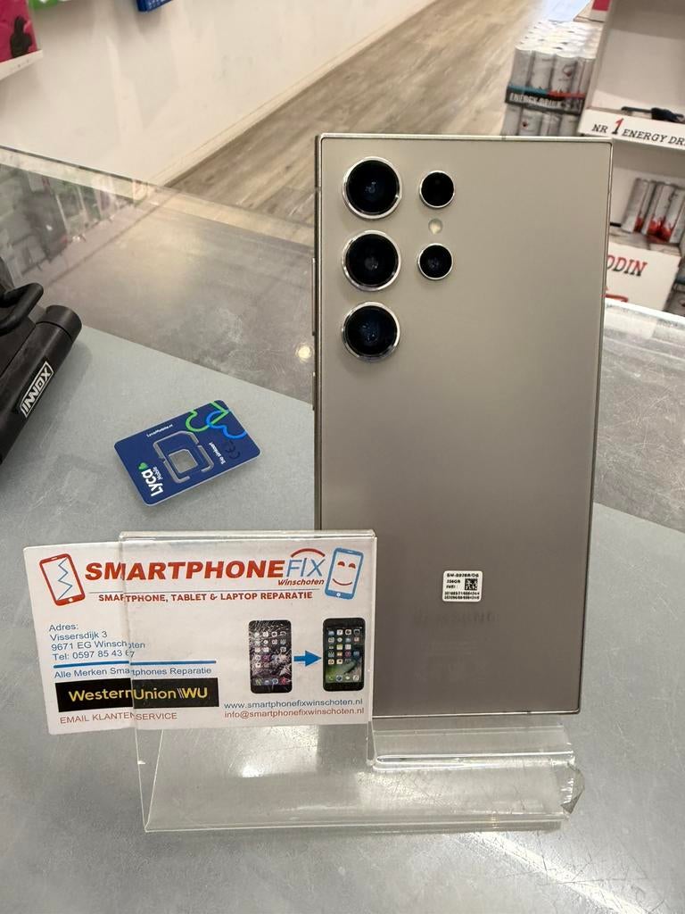 samsung galaxy s24 ultra 256gb zeer nette staat+garantie, Samsung, Overige typen, Ophalen of Verzenden, Zo goed als nieuw