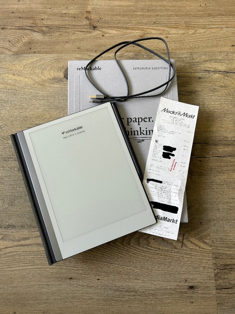 reMarkable 2 inclusief originele accessoires, Computers en Software, Tekentablets, Multi-touch, Ophalen of Verzenden, Zo goed als nieuw