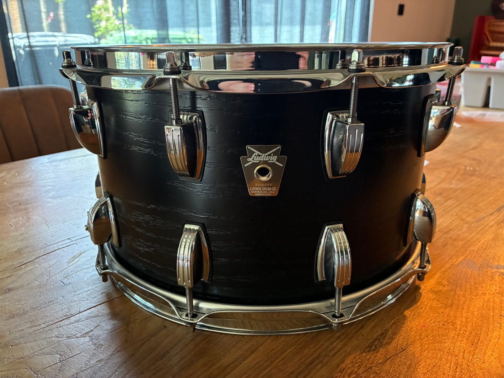 14x8 Ludwig Classic Maple Snare, Ophalen of Verzenden, Zo goed als nieuw