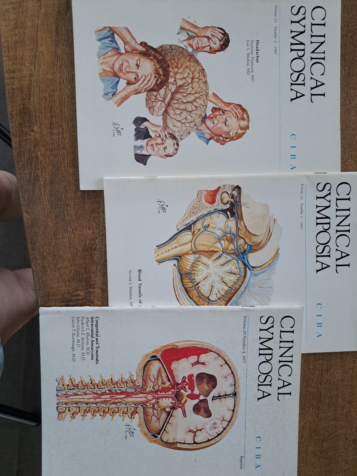 Clinical Symposia: Hoofdpijn, Aneurysma, Bloedvaten, Boeken, Ophalen of Verzenden, Gelezen, Wetenschap en Natuur