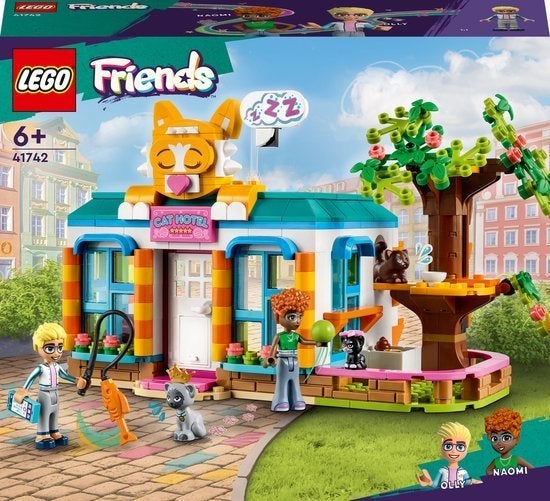 LEGO Friends l 41742 - Kattenhotel l 445 pcs, Compleet, Lego, Friends, Ophalen of Verzenden