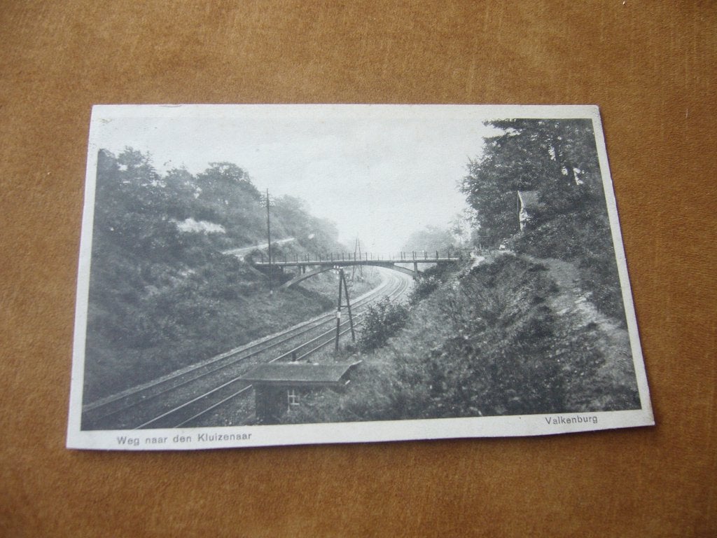 VALKENBURG  L.  =  WEG NAAR DEN KLUIZENAAR, Ophalen of Verzenden, 1920 tot 1940, Gelopen, Limburg