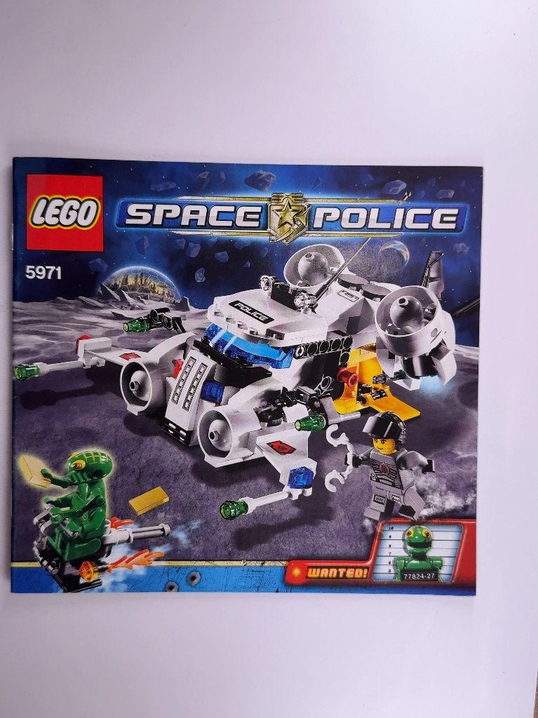 LEGO Space 5971 (Instructions) for Set 5971 Gold Heist, Kinderen en Baby's, Gebruikt, Lego, Overige typen, Ophalen of Verzenden