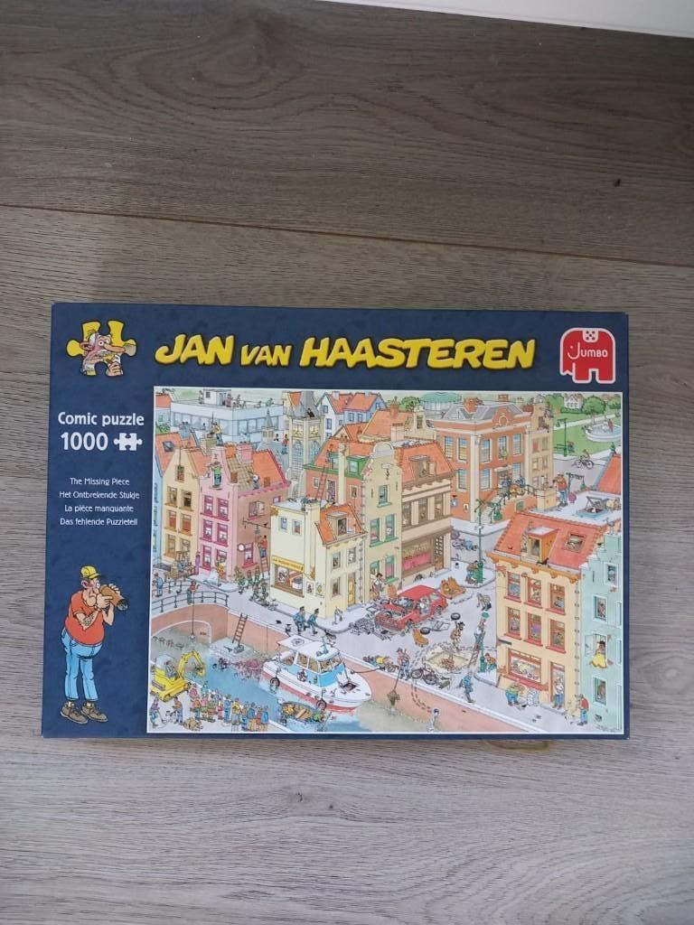 Jan van Haasteren puzzel, 1000 stukjes, Ophalen of Verzenden, 500 t/m 1500 stukjes, Zo goed als nieuw, Legpuzzel
