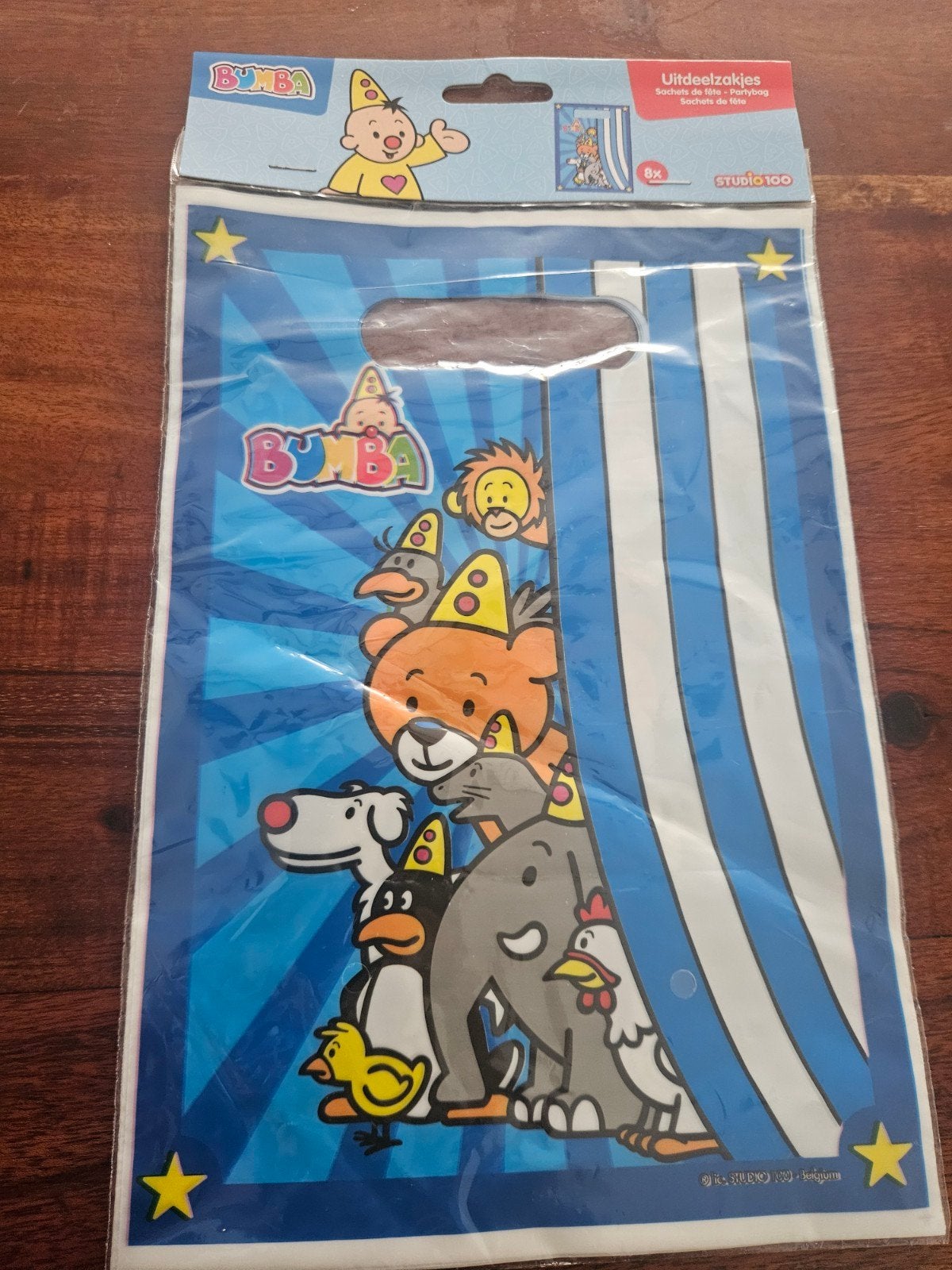 Bumba Uitdeelzakjes - 8 stuks, Hobby en Vrije tijd, Feestartikelen, Ophalen, Nieuw