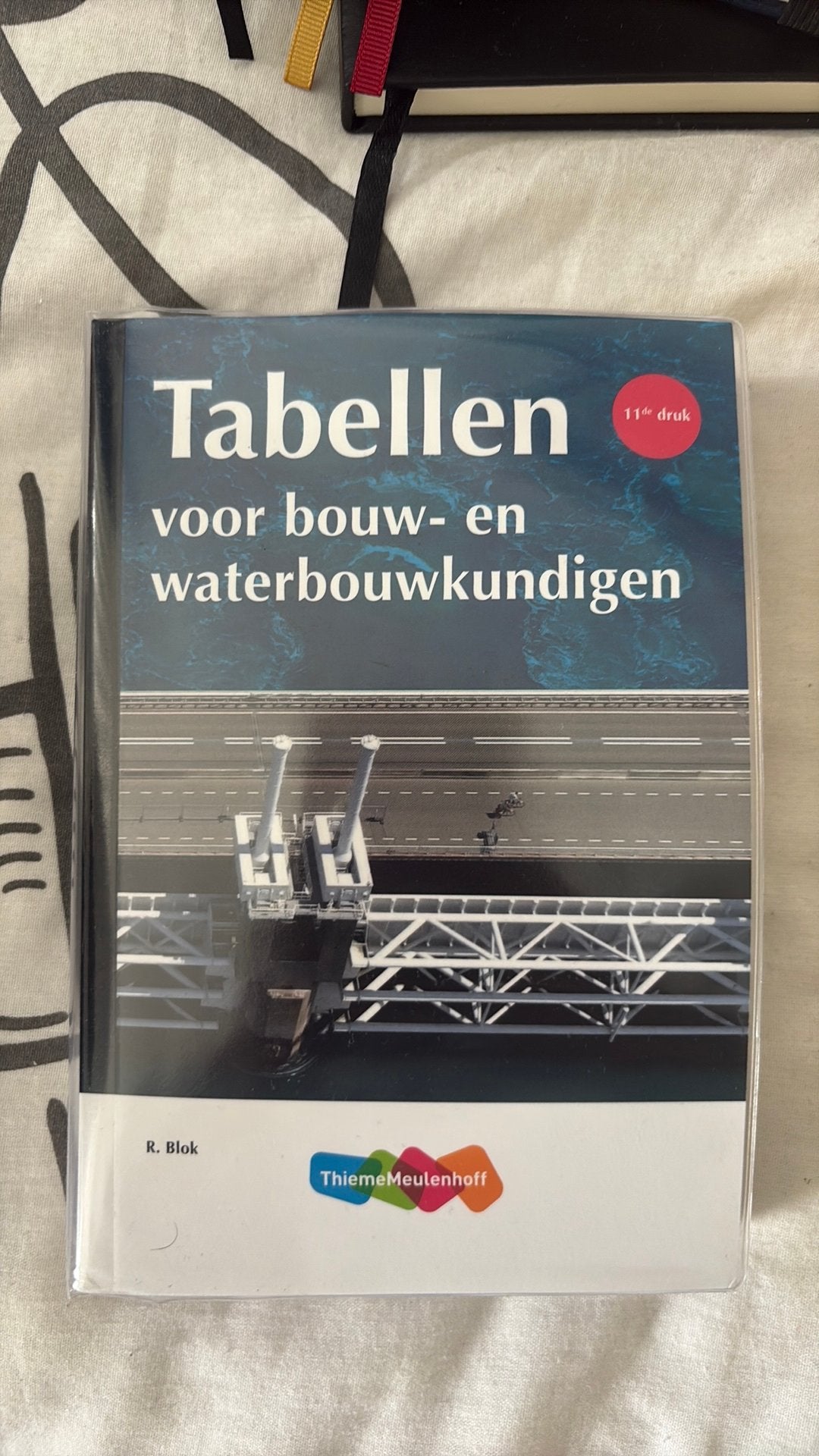 R. Blok - Tabellen voor bouw- en waterbouwkundigen, Ophalen of Verzenden, Zo goed als nieuw, R. Blok, Bouwkunde