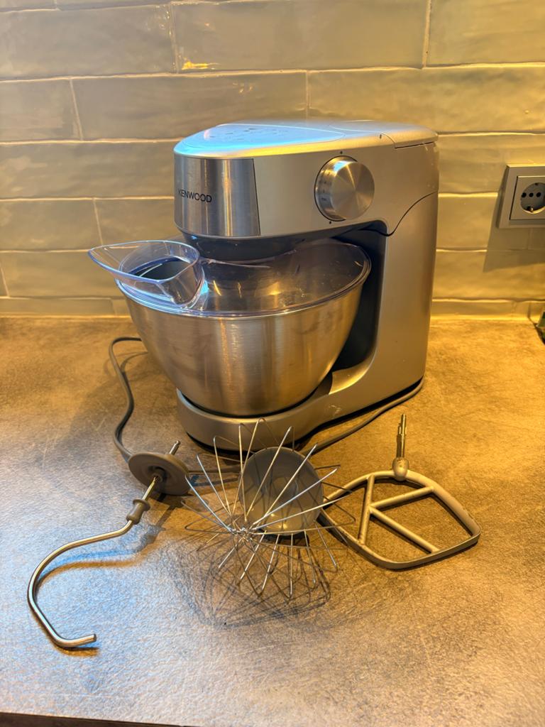Kenwood Chef Classic Keukenmachine - Zilver, Witgoed en Apparatuur, Keukenmixers, Gebruikt, Ophalen of Verzenden, Vaatwasserbestendig
