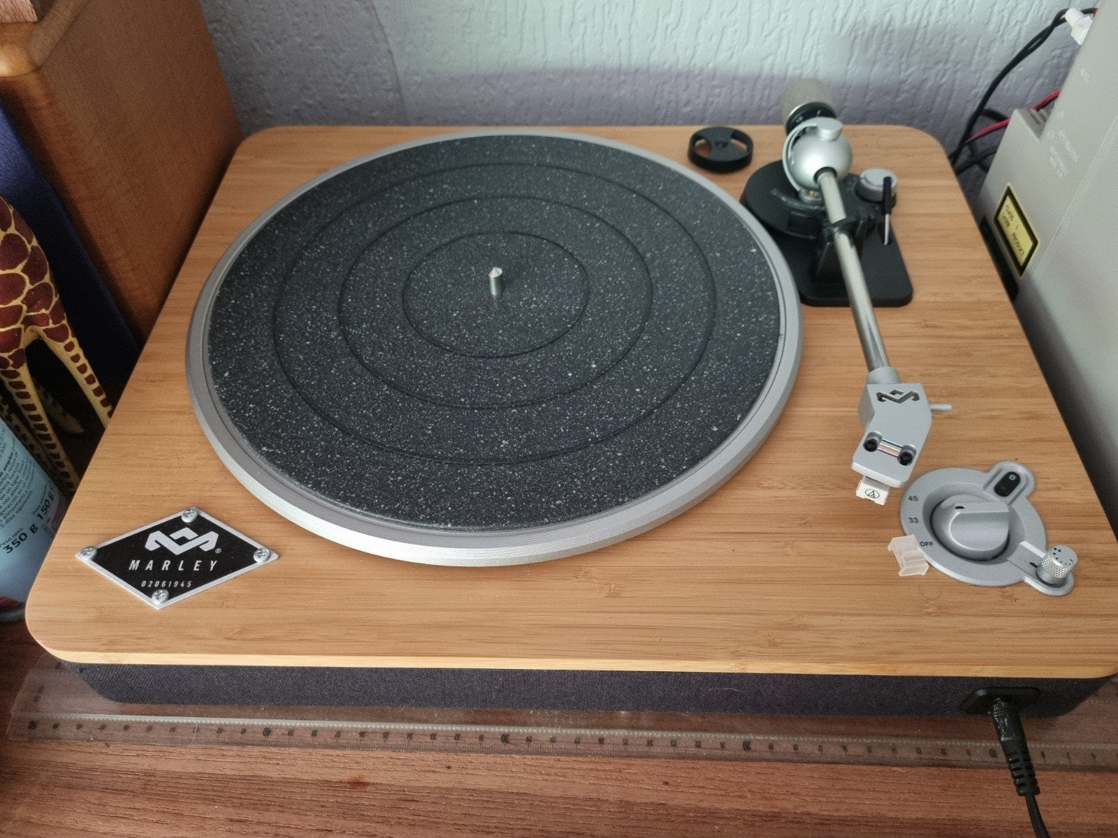 House of marley - stir it up platenspeler, Audio, Tv en Foto, Platenspelers, Ophalen, Zo goed als nieuw, Platenspeler, Overige merken