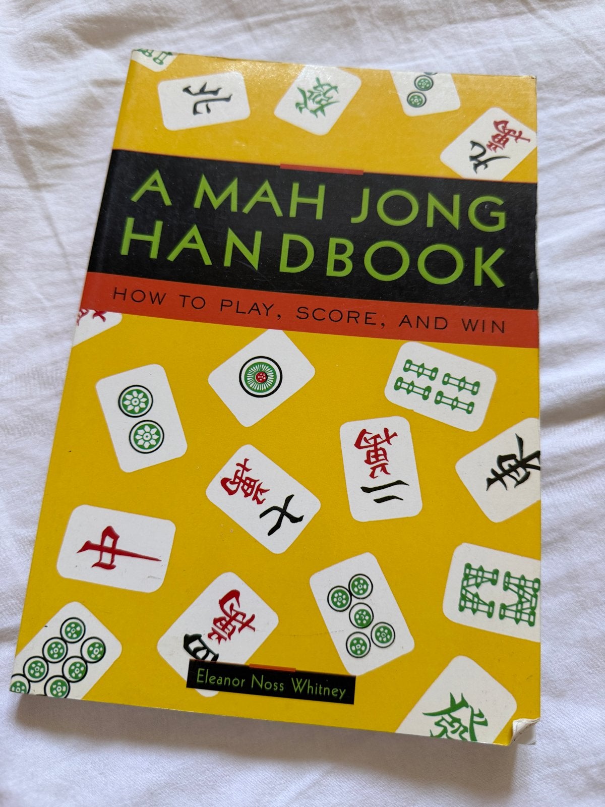 A Mah Jong Handbook: how to play Mahjong, Ophalen of Verzenden, Zo goed als nieuw, Overige onderwerpen
