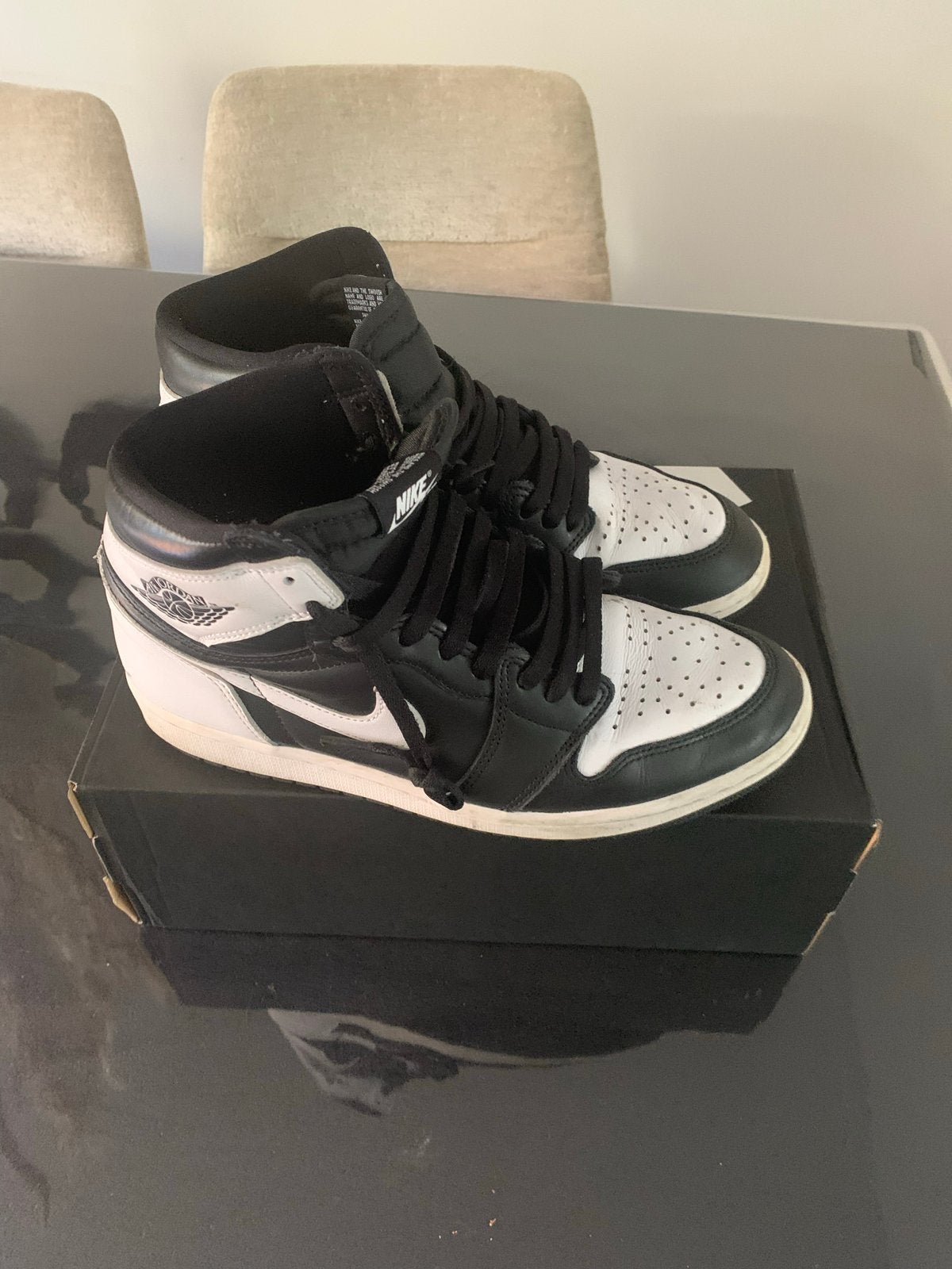 Mooie Nike sneakers maat 44, Kleding | Heren, Ophalen of Verzenden, Gedragen, Zwart, Sneakers of Gympen