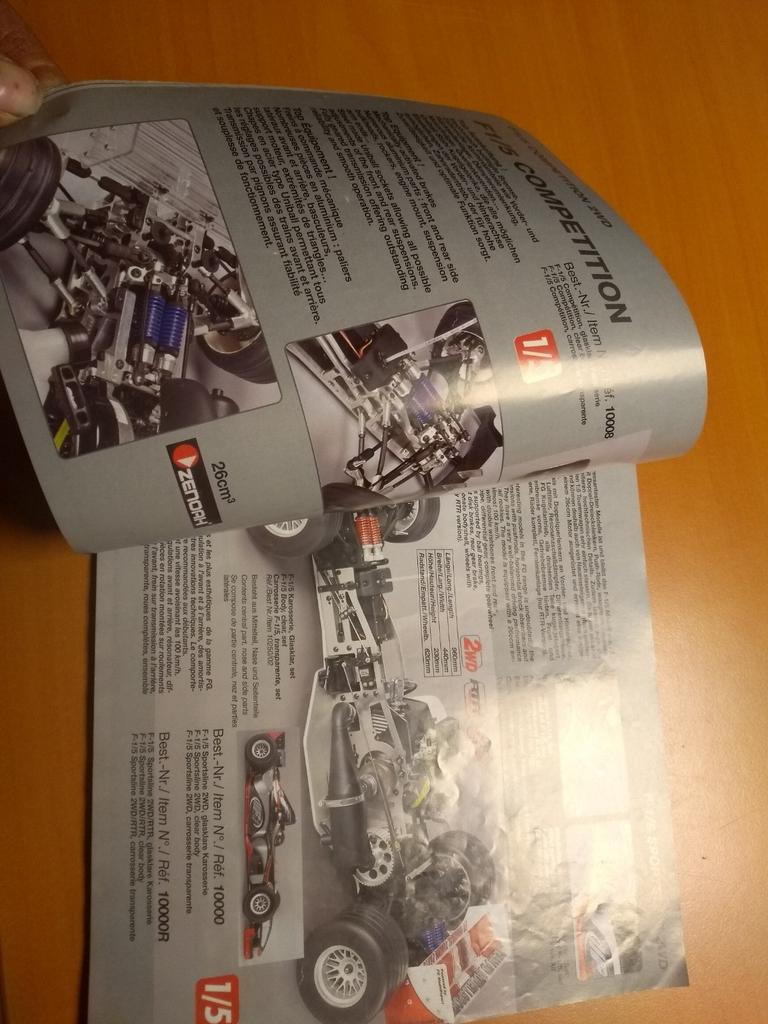 Fg folder, Hobby en Vrije tijd, Modelbouw | Radiografisch | Auto's, Ophalen of Verzenden, Overige schalen, Benzine, Onderdeel