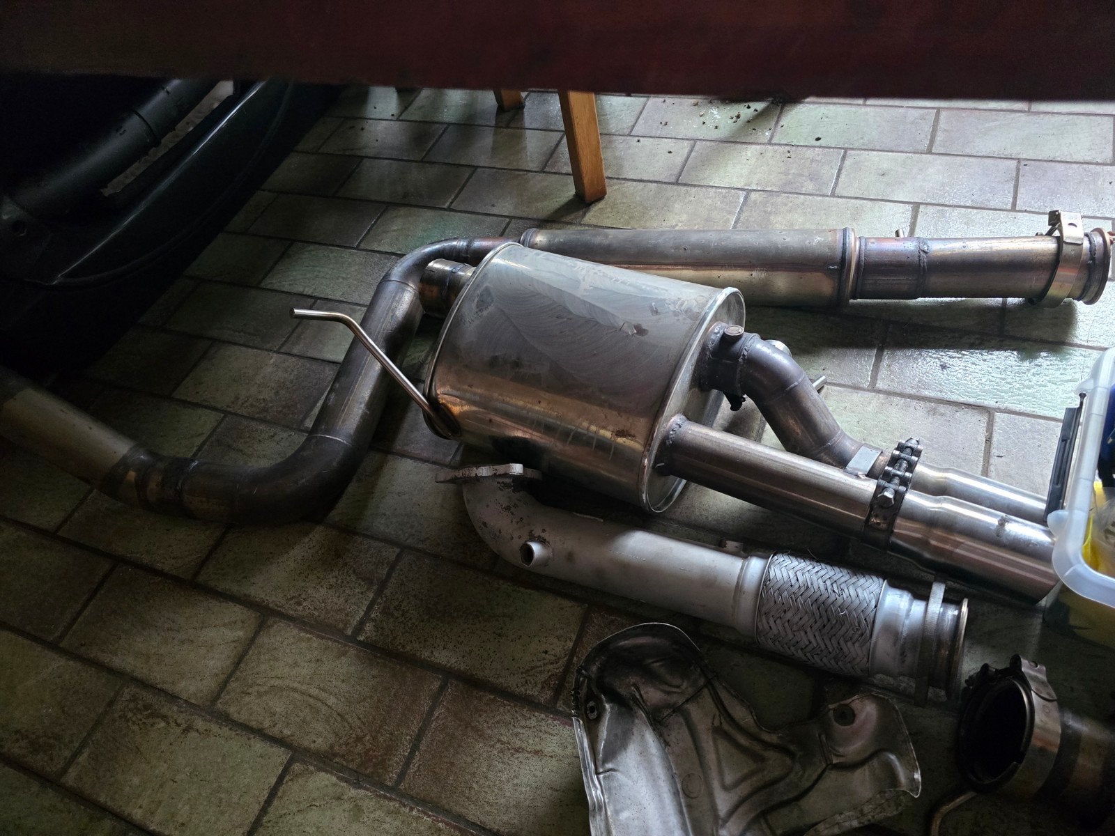 Uitlaat Fiesta st180 met kleppendemper, Auto-onderdelen, Ophalen, Gebruikt, Ford