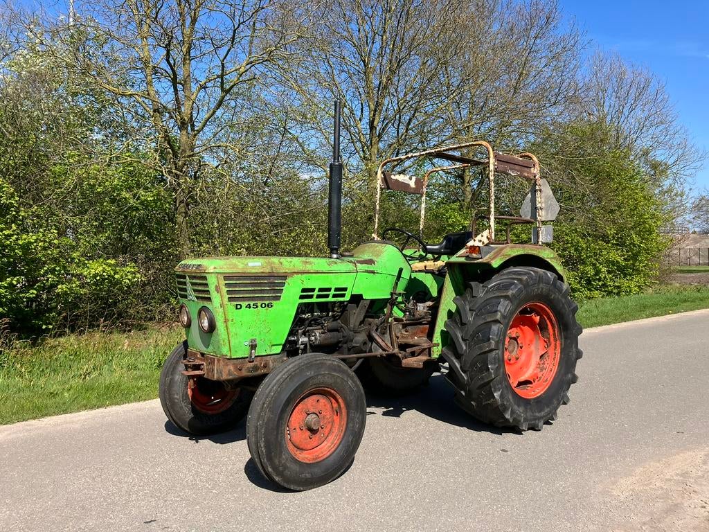 Deutz 4506 met kenteken te koop, Zakelijke goederen, Agrarisch | Tractoren, Ophalen of Verzenden, Gebruikt, Tot 80 Pk, Deutz - Fahr