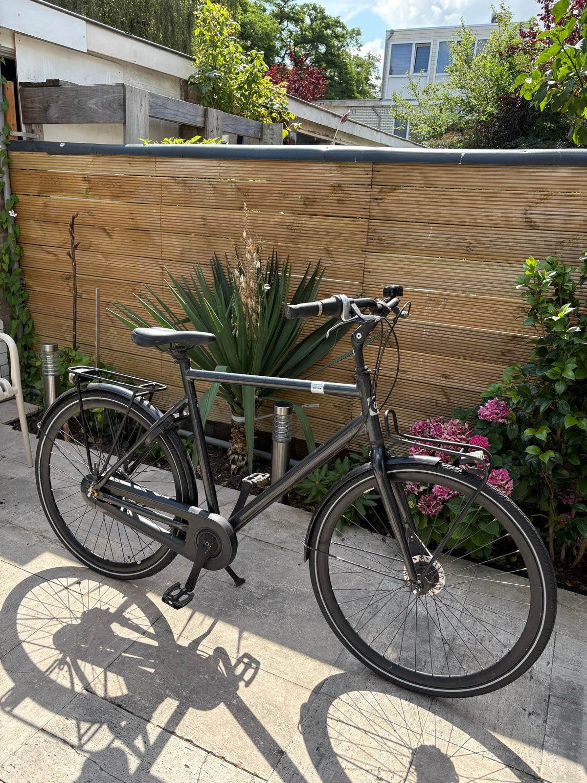 Cortina fiets, Fietsen en Brommers, Fietsen | Heren | Herenfietsen, Gebruikt, Versnellingen, Schijfrem, 53 tot 57 cm