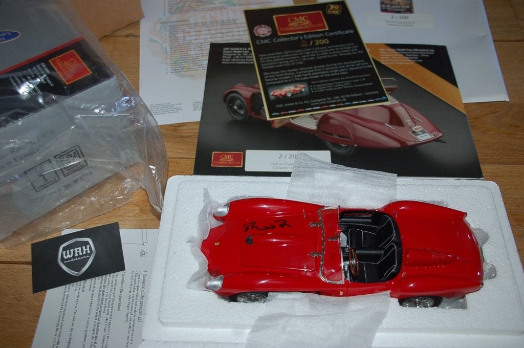 Ferrari 250 Testarossa Techno Classica ltd200 NEW WRH, Hobby en Vrije tijd, Modelauto's | 1:18, Verzenden, Zo goed als nieuw, Auto