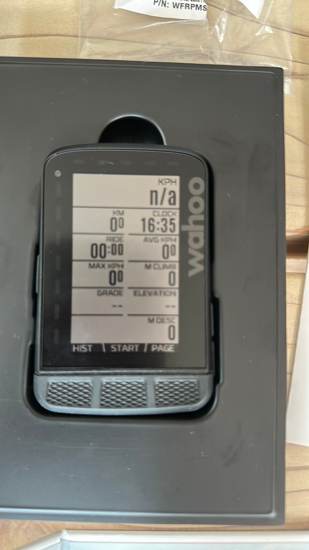 complete Wahoo ELEMNT ROAM GPS fietscomputer set., Verzenden, GPS, Zo goed als nieuw