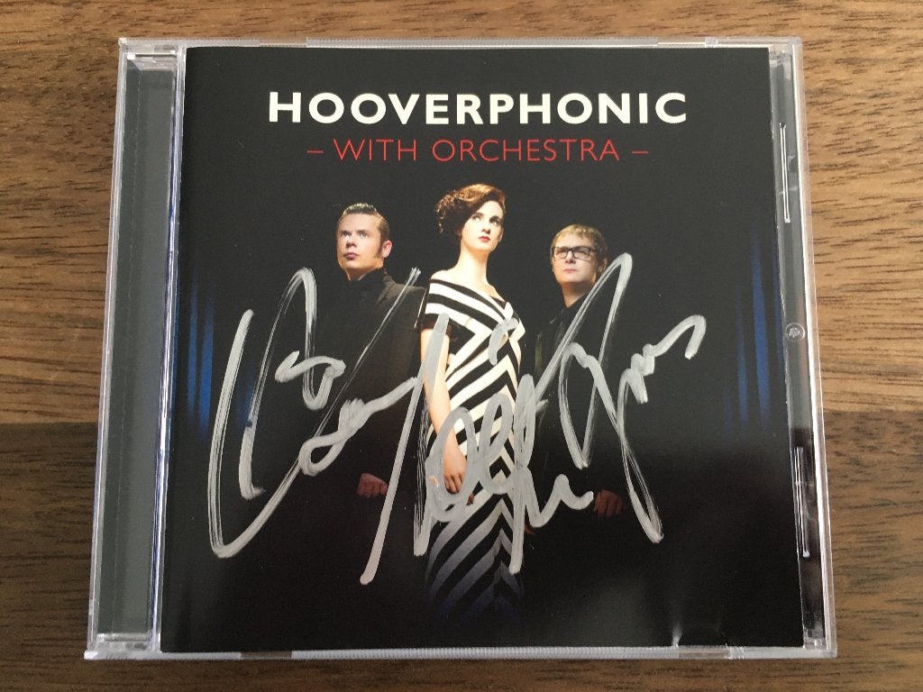 Cd Hooverphonic With Orchestra GESIGNEERD NIEUW, Cd's en Dvd's, Pop, Ophalen of Verzenden, Gesigneerd, Nieuw in verpakking