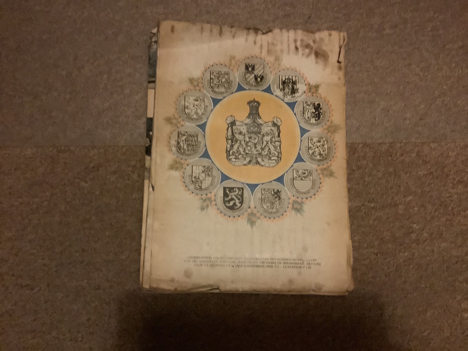 12/5 jaar Juliana en Bernard voor alle militairen Indië, Ophalen of Verzenden, Gebruikt, Kaart, Foto of Prent