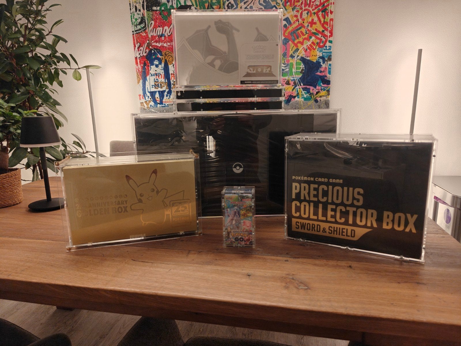 Acryl en Sealed Pokemon Boxen -Precious,Golden,sword &shield, Hobby en Vrije tijd, Verzamelkaartspellen | Pokémon, Nieuw, Boosterbox