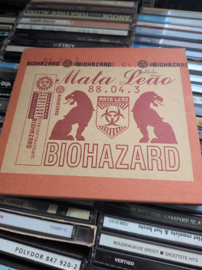 Cd Biohazard special Mata Leao, Ophalen of Verzenden, Zo goed als nieuw, Inclusief doosje