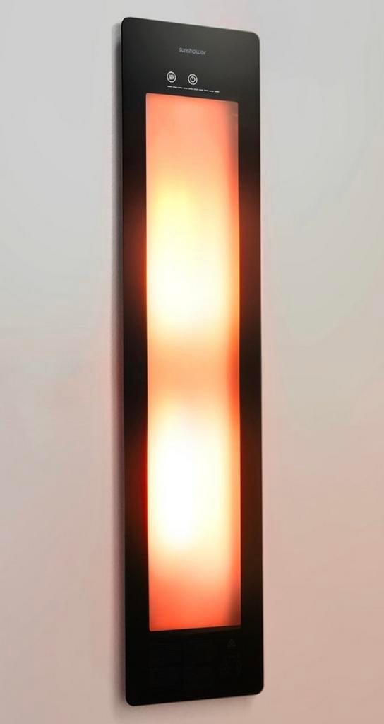 Sunshower Round Medium Zwart Showmodel!- Infrarood Douche, Huis en Inrichting, Ophalen of Verzenden, Gebruikt